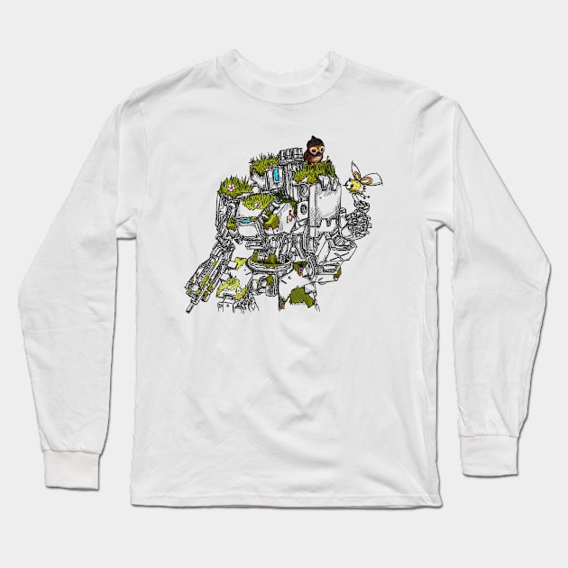 Bastion is a nature lover Long Sleeve T-Shirt by SimonPdv